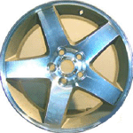 Dodge Wheel ALY2325 Silver Machined
